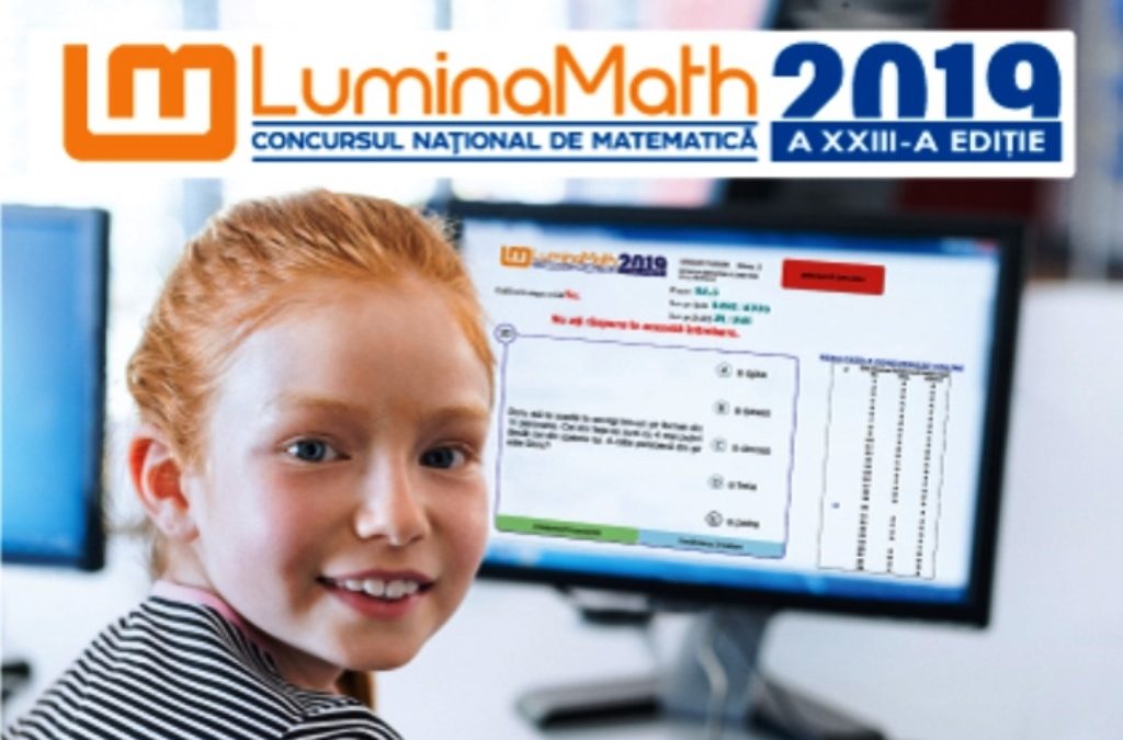 Premianții școlii noastre la Concursul Național de Matematică LuminaMath, ediția a XXIII-a, desfășurat în luna noiembrie 2019