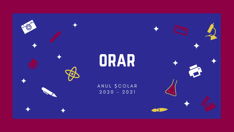 ORAR ȘCOALA „ION BASGAN” 2020-2021